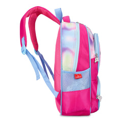 THE CLOWNFISH Little Champ Series Polyester 13.6 Litres Kids Backpack School Bag Daypack Sack Picnic Bag for Tiny Tots-Age Group 3-5 years (Rosy Pink)