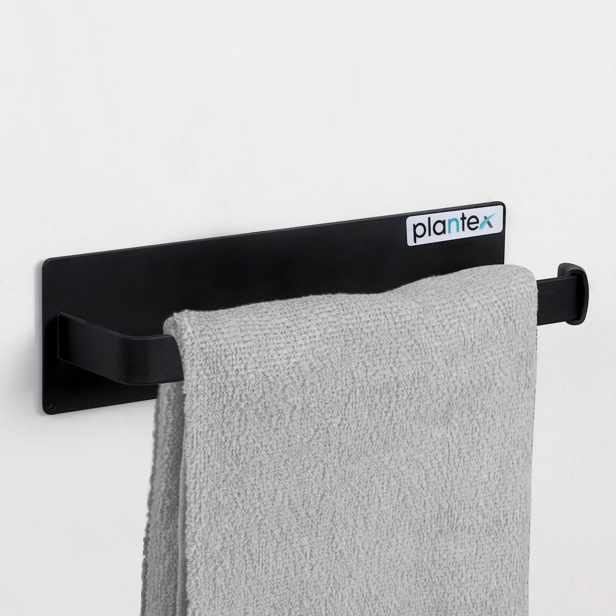 Plantex Magnetic Napkin Holder/Towel Holder/Towel Hanger for Bathroom/Bathroom Accessories - (Black)