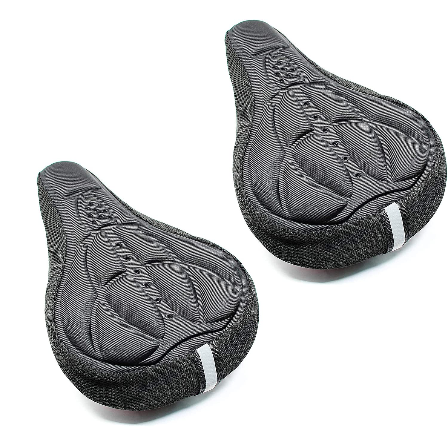 Strauss 3D Sponge Seat Cover, (Black), (Pack of 2)