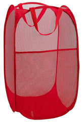 Kuber Industries Nylon 2 Piece Mesh Laundry Basket,20Ltr (Multi)-CTKTC21515, Standard