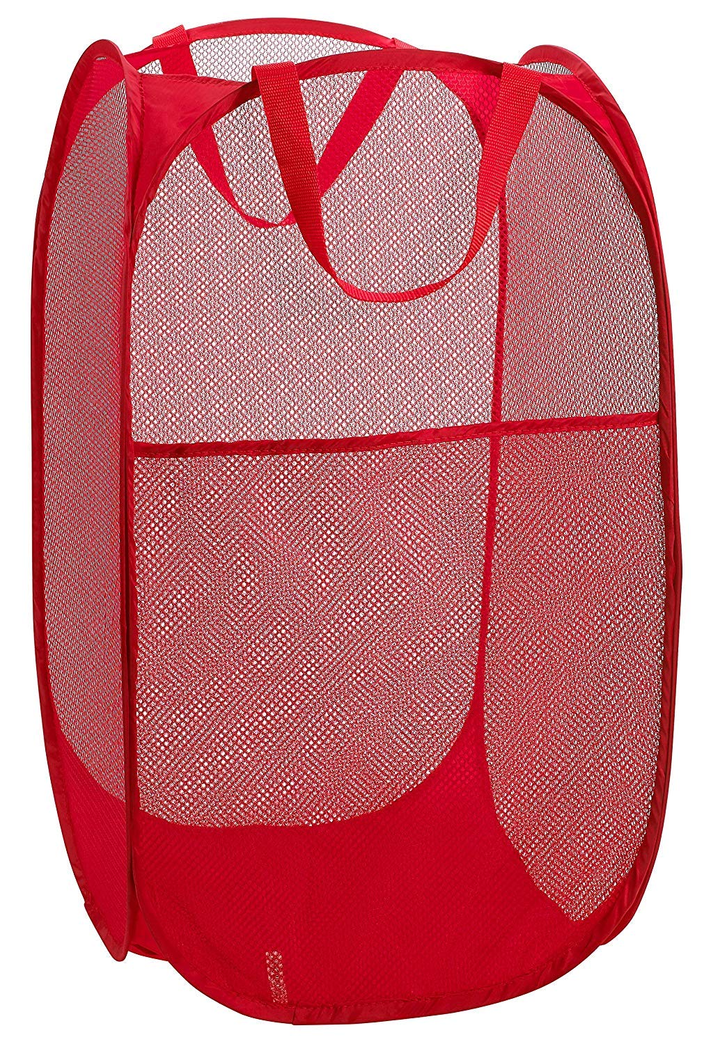 Kuber Industries Nylon Mesh Laundry Basket, 30Ltr (Multi)-CTKTC26003