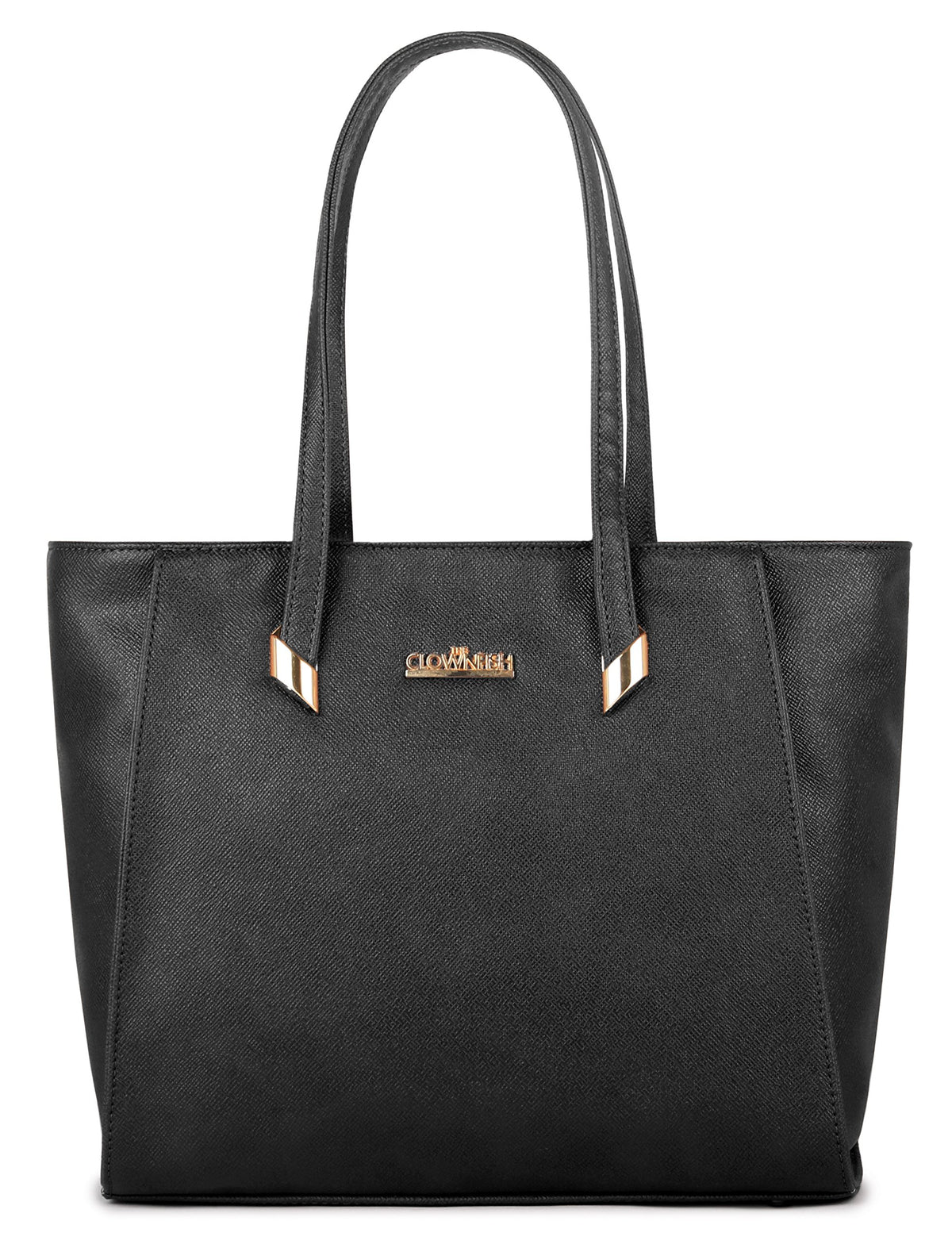 The Clownfish Belle Series Handbag for Women | Ladies Purse | Handbags | (Black)