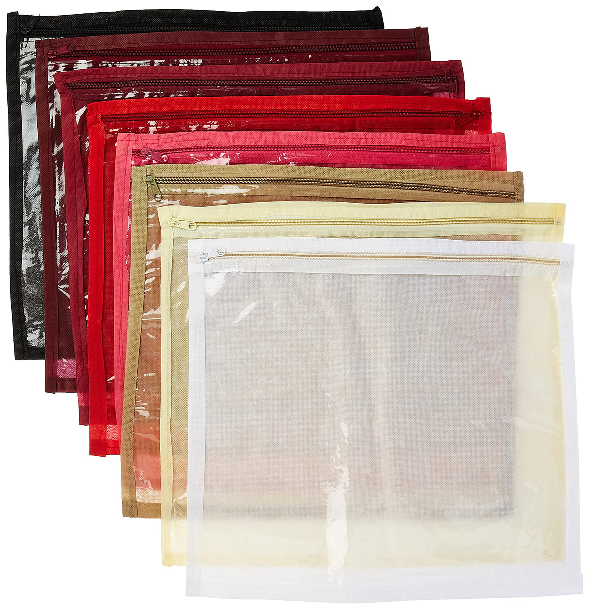 Kuber Industries 36 Piece Non Woven Single Saree Cover (KI000801)