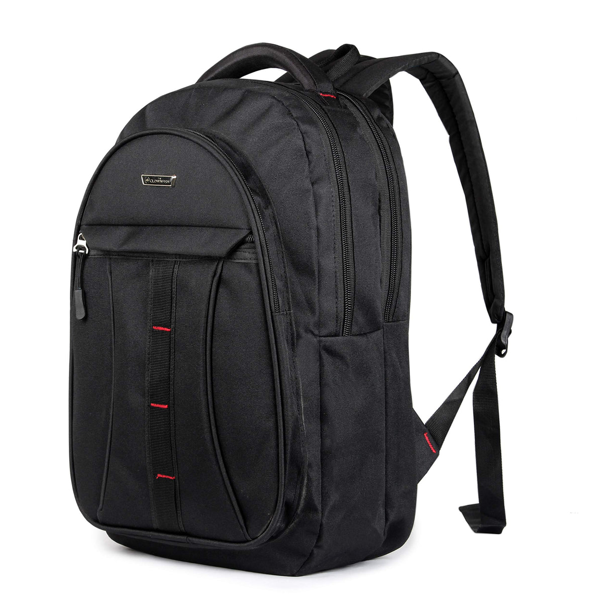 THE CLOWNFISH Enticer 27 Litre Black School Backpack| School Bag