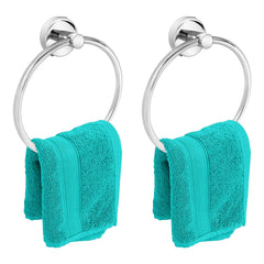 Plantex Stainless Steel Towel Ring for Bathroom/Wash Basin/Napkin