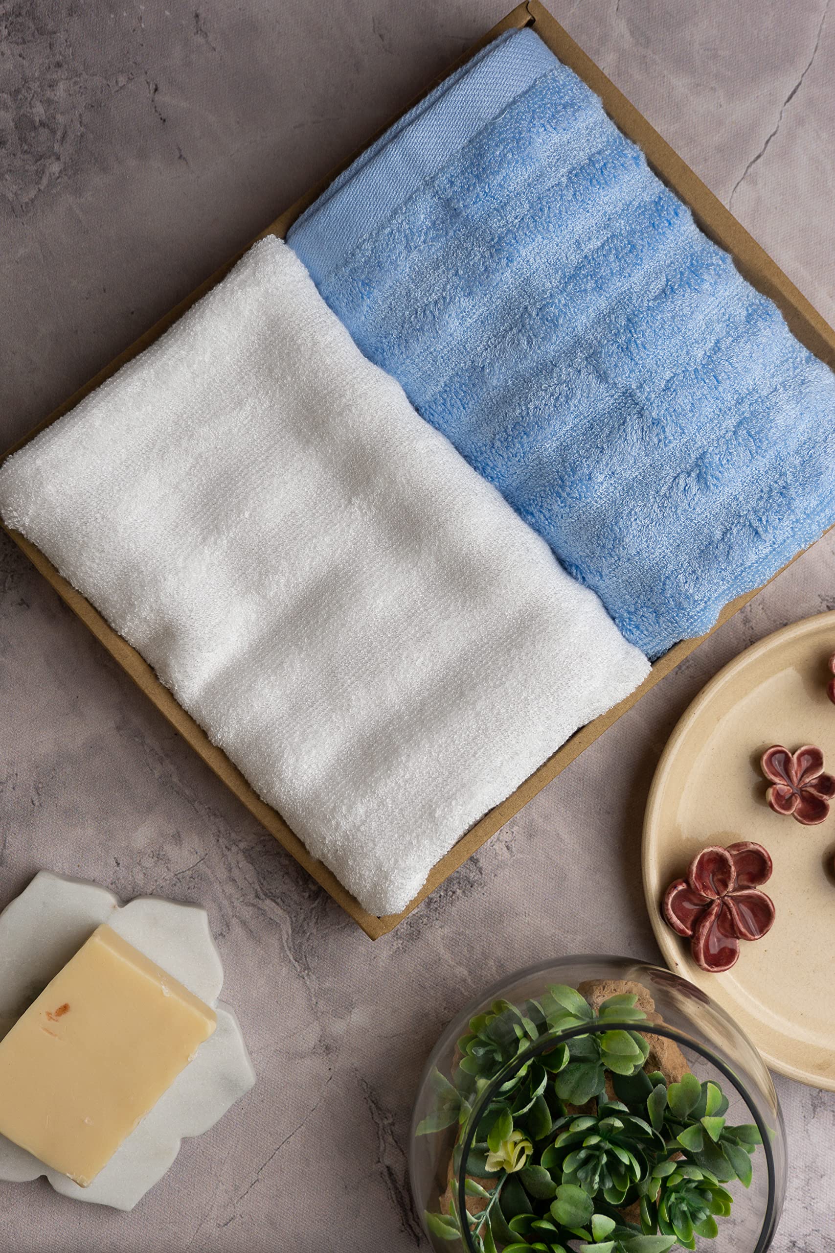 Mush 600 GSM Bath Towel 1 - Sky Blue, 100% Bamboo