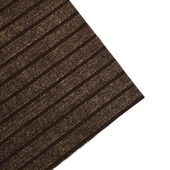 Heart Home All Weather Entry and Back Yard Door Mat, Non-Slip Rubber Backing, Absorbent and Waterproof, Dirt Trapping Rugs for Entryway- Pack of 2-16"x24"(Brown), Standard (HS_36_HEARTH018403)
